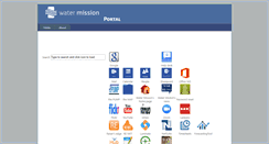 Desktop Screenshot of portal.watermissions.org